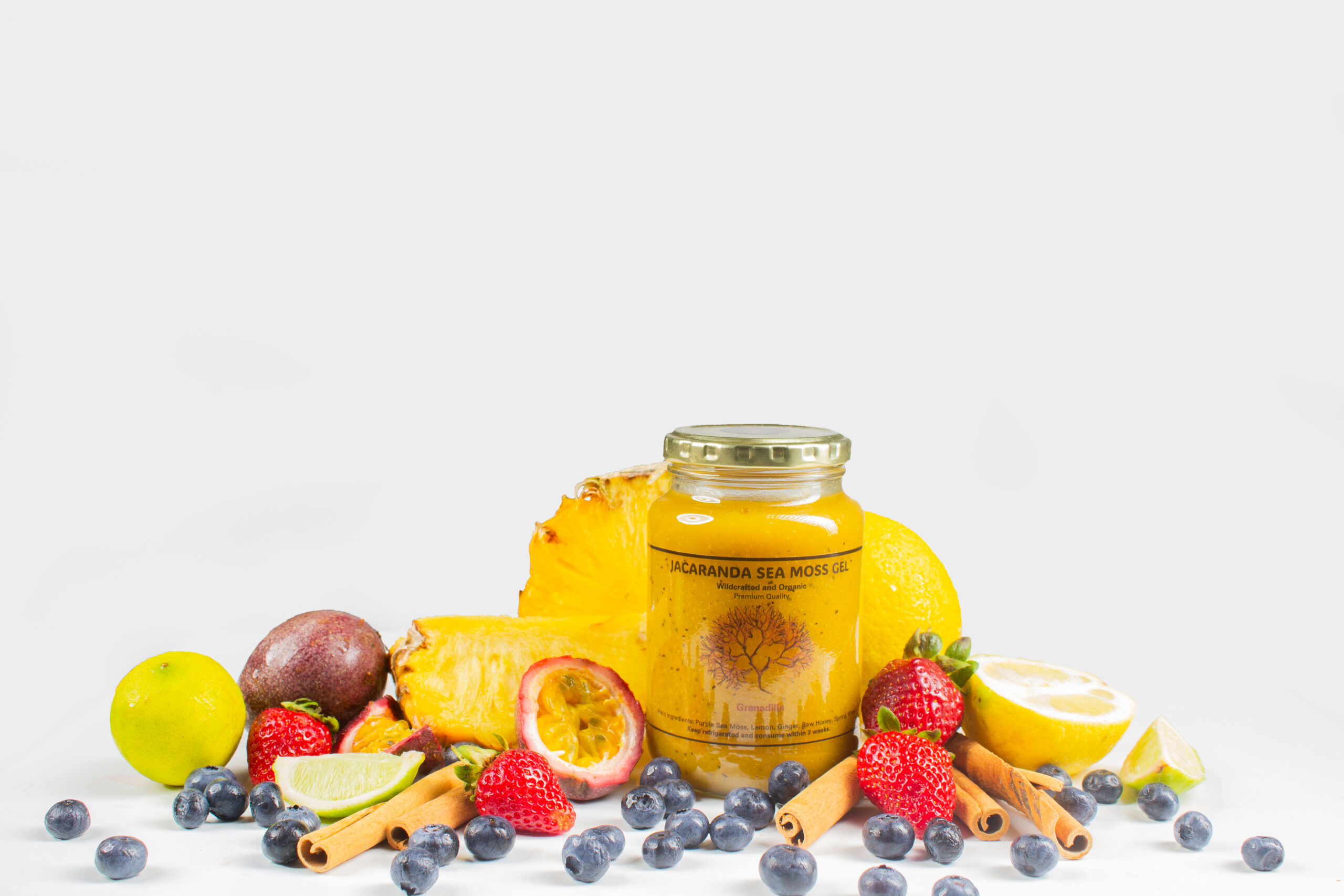 seamoss gel vannila & cinnamon