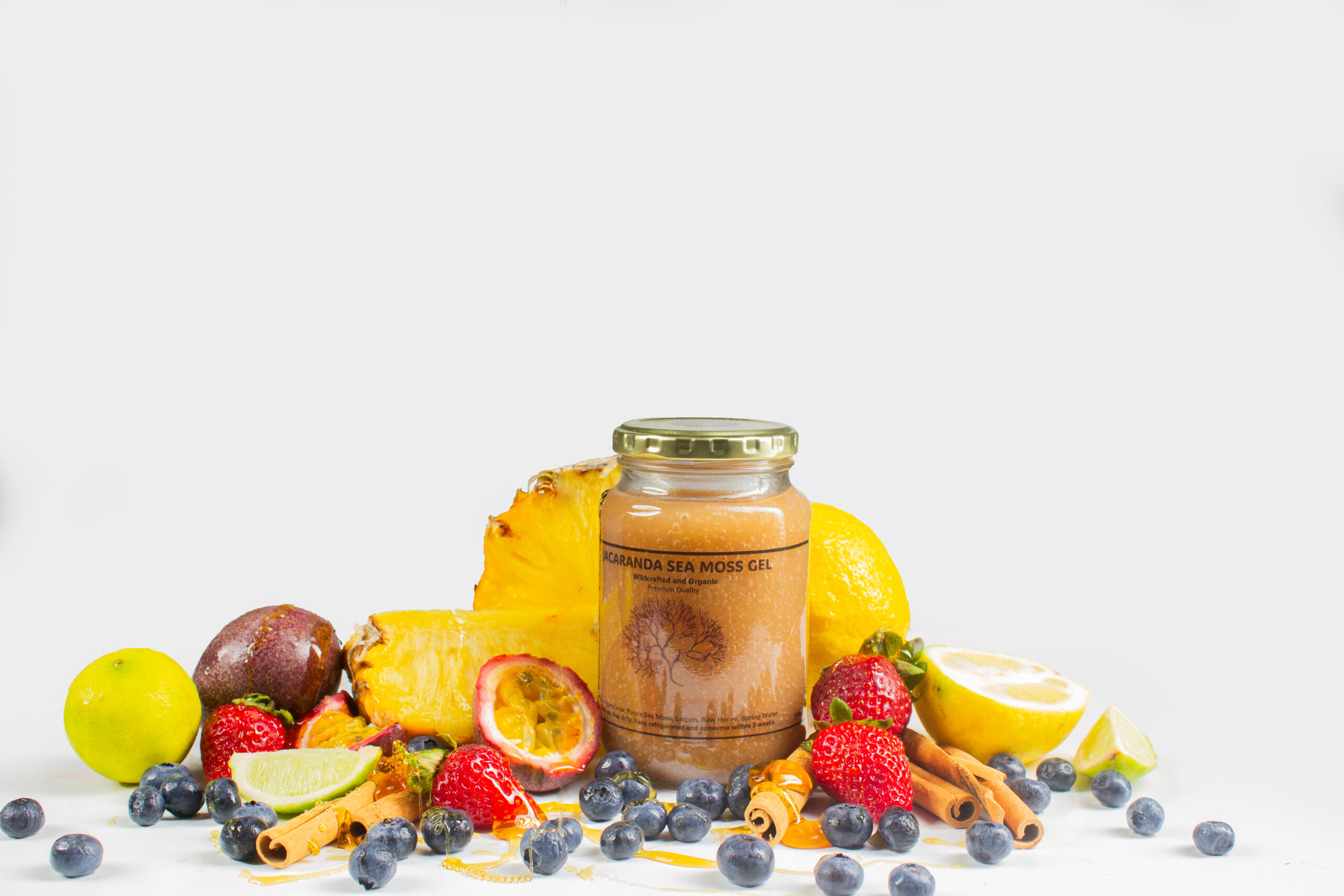 seamoss gel vannila & cinnamon