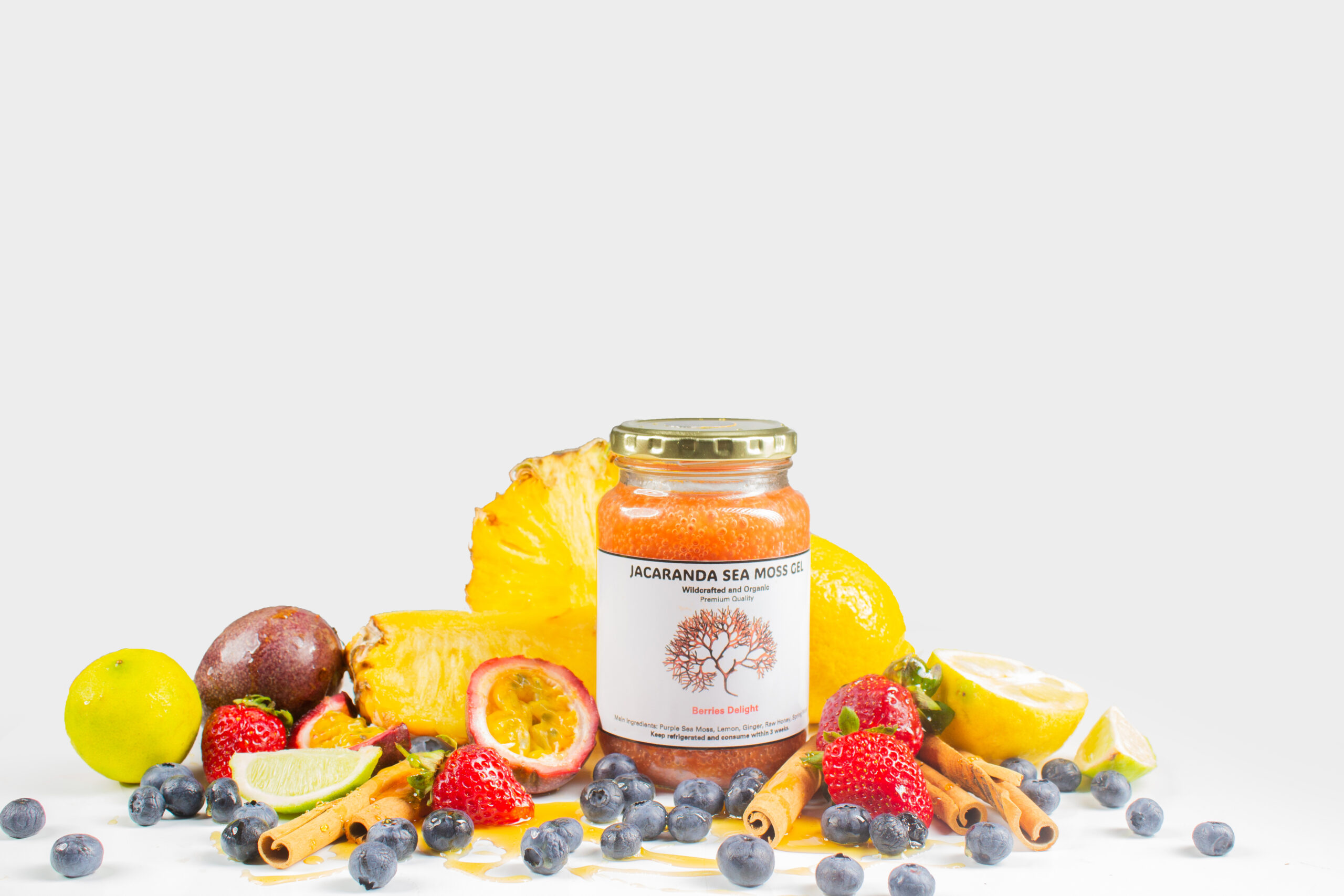 seamoss gel vannila & cinnamon