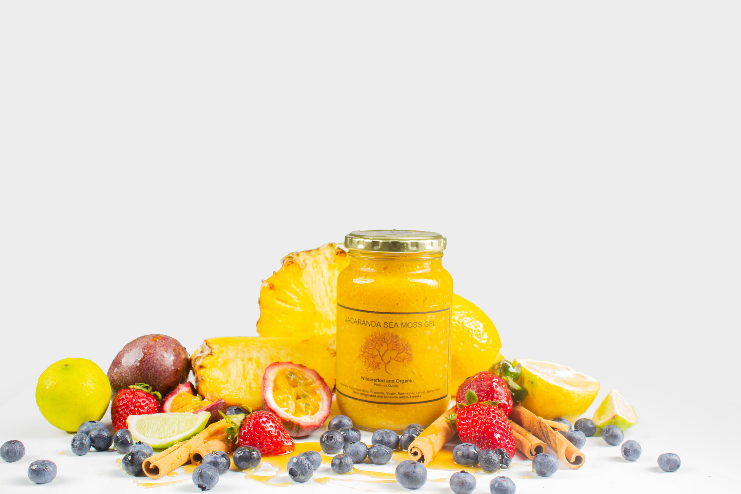 seamoss gel vannila & cinnamon