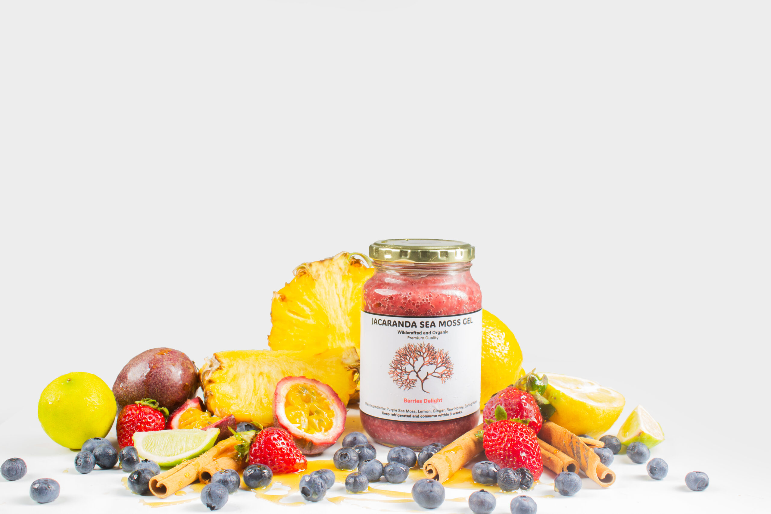 seamoss gel vannila & cinnamon