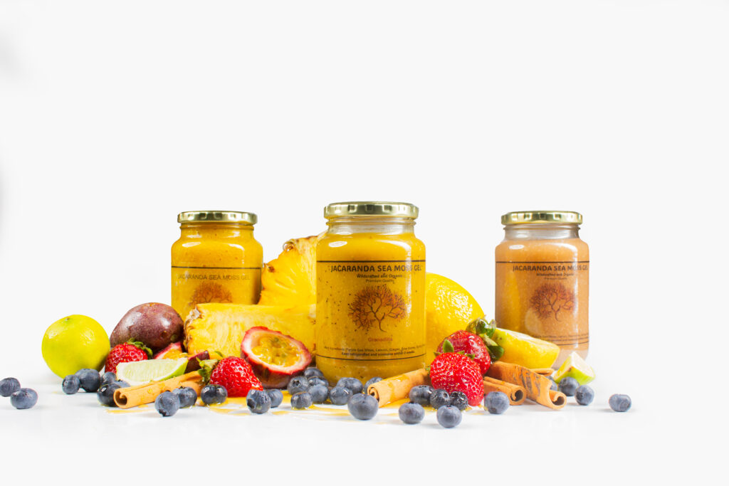 seamoss gel vannila & cinnamon